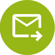 Grafik zur Weiterleitung von Rechnungen per Mail an Stotax