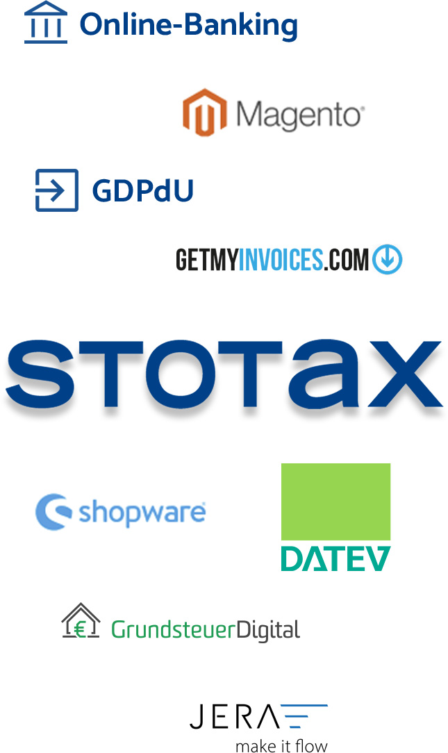Stotax Integrationen und Schnittstellen